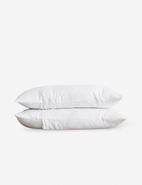 Bộ 2 Vỏ Gối Lanh Châu Âu - Xanh đá / King